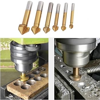 Amazon | KEWAYO 6本 カウンターシンク 面取カッター 皿取り錐